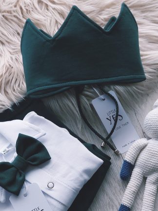 Sasienams svētku kronis "Tumši zaļš"