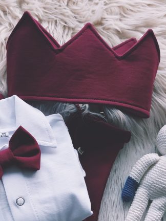 Sasienams svētku kronis "Bordo"