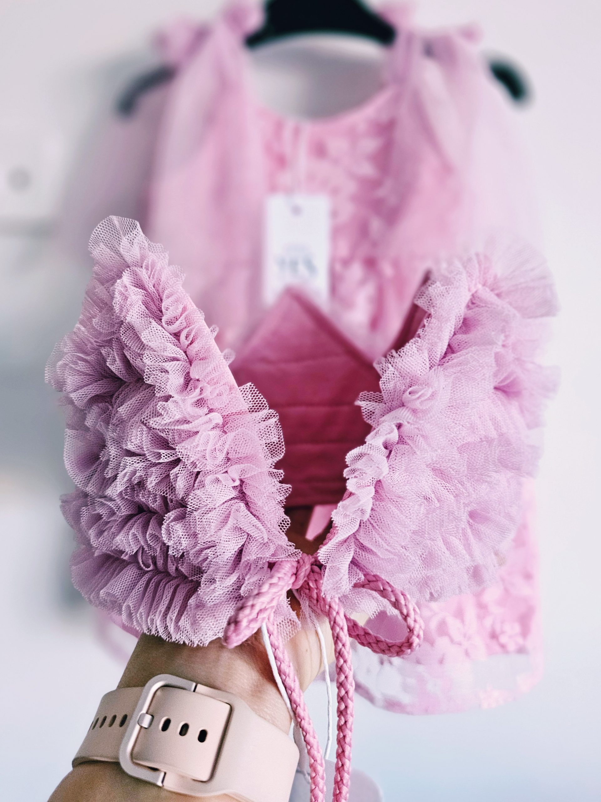 Kronis meitenei. Sasienams tilla kronis. “Gaiši rozā mākonis” - Image 8