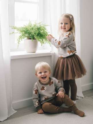 Džemperis "Lapsiņas" no 80-122 izmēram