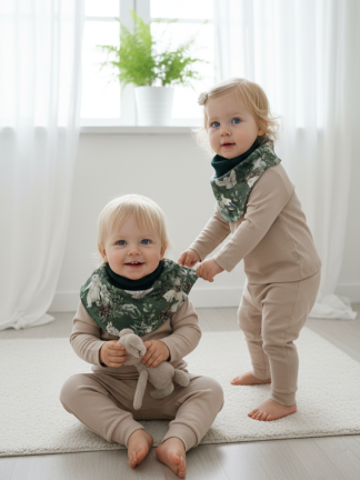 Šalle “Tumši zaļš” no 62-140 izmēram