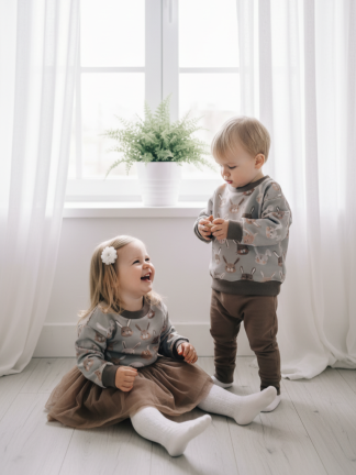 Džemperis “Mīlīgie zaķi” no 80-122 izmēram