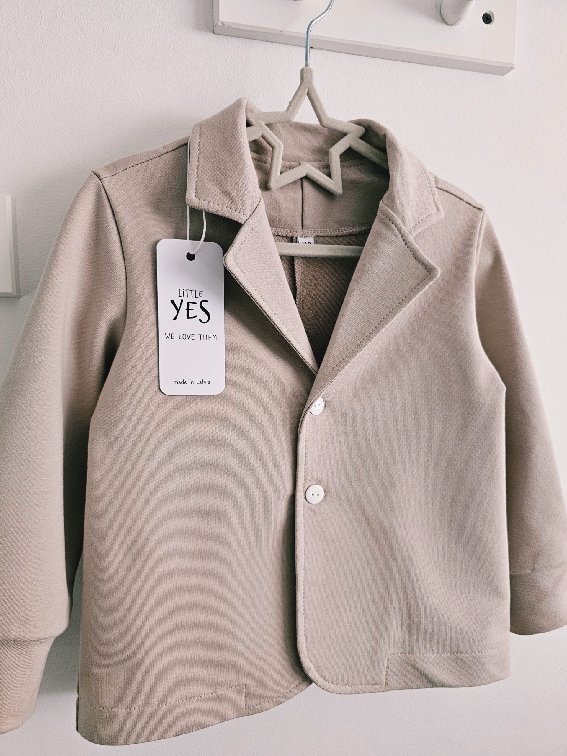 Žakete lielākiem zēniem "Bēšs" no 104-140 izmēram - Image 4