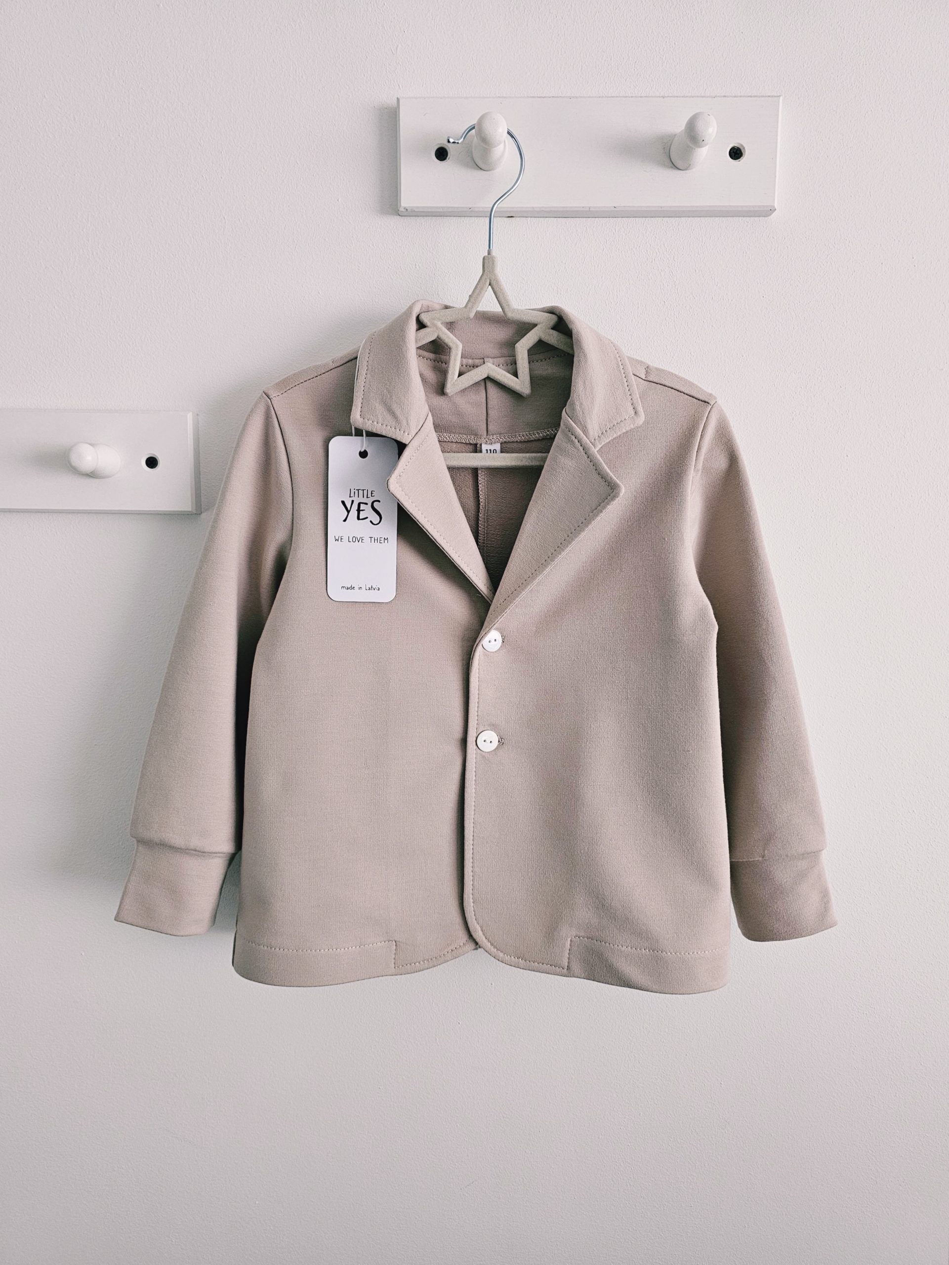 Žakete lielākiem zēniem "Bēšs" no 104-140 izmēram - Image 3