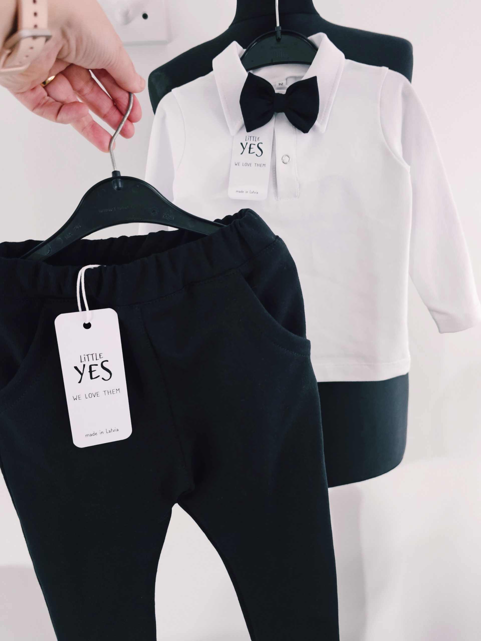 Svētku tērps lielākiem zēniem “Melnais princis” no 92-140 izmēram - Image 4