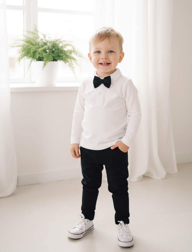 Svētku tērps lielākiem zēniem “Melnais princis” no 92-140 izmēram