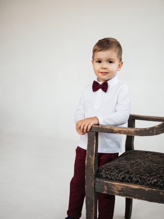 Svētku tērps lielākiem zēniem “Bordo” no 92-128 izmēram